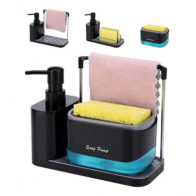 Hand and Dish Soap Dispenser Set