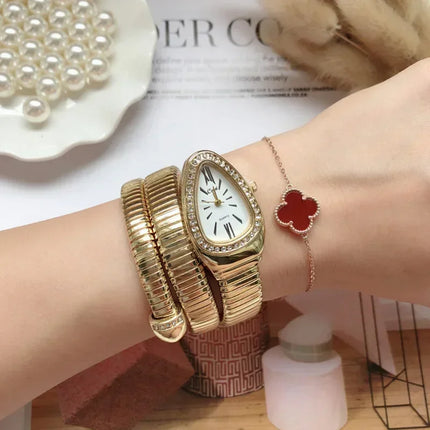 Serpentine Quartz Watch for Women