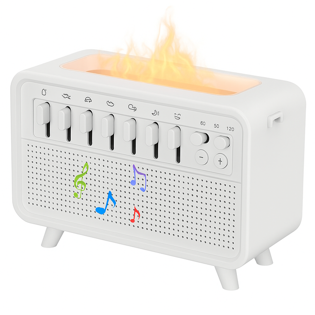 Bluetooth Humidifier with Night Light & White Noise