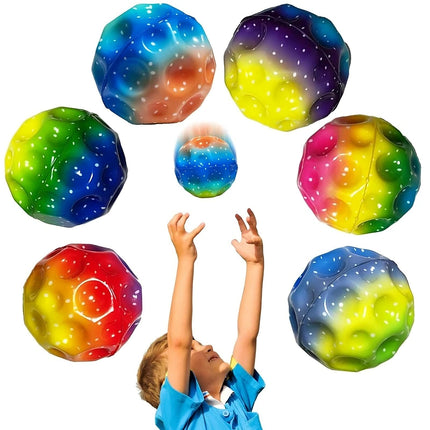 High Bouncing Moon Ball– Gravity-Defying High Bounce Toy (6.6cm) | Viral TikTok Sensory Fidget Ball for Kids, Teens & Adults | Outdoor Play, ADHD Focus Toy, Stress Relief & Extreme Fun