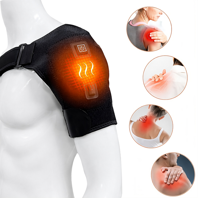 USB Heated Shoulder Brace Rotator Cuff