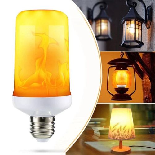 LED Flame Effect Light Bulb