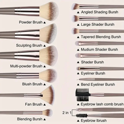 Makeup Brushes Set