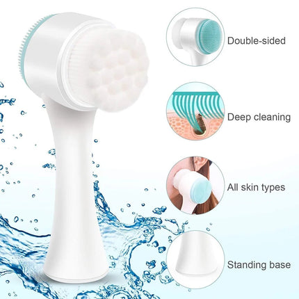 Double-Sided Silicone Face Brush