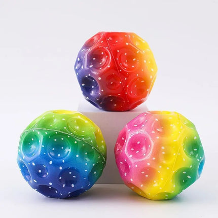 High Bouncing Moon Ball– Gravity-Defying High Bounce Toy (6.6cm) | Viral TikTok Sensory Fidget Ball for Kids, Teens & Adults | Outdoor Play, ADHD Focus Toy, Stress Relief & Extreme Fun