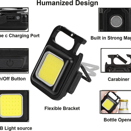 Cob Keychain Work Light