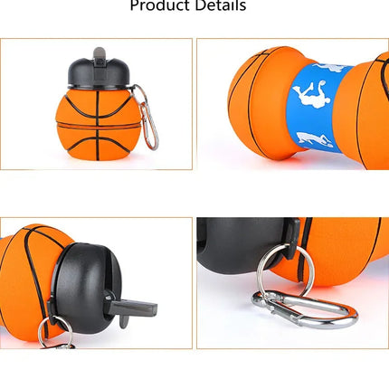 Foldable Sports Ball Bottle
