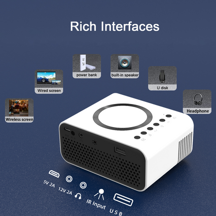 Mini LED Wireless Projector