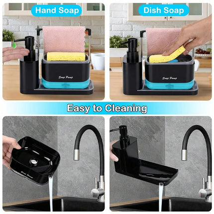 Hand and Dish Soap Dispenser Set