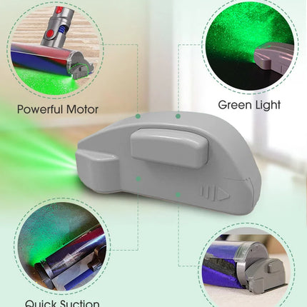 Vacuum Cleaner Green Light Laser Attachment