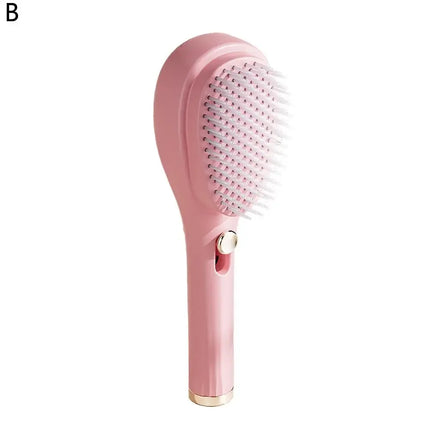 Telescopic Massage Self Clean Brush