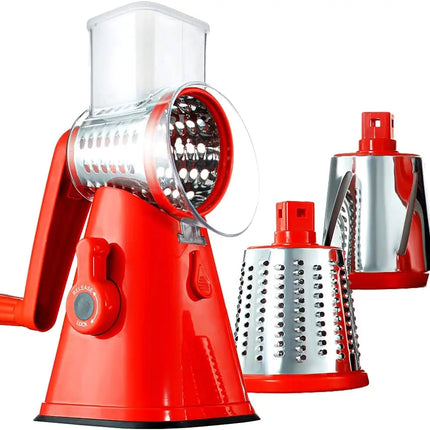 Rotary Cheese Grater & Vegetable Slicer