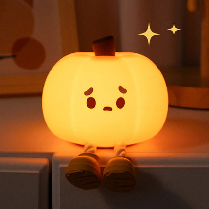 Cute Pumpkin Night Light