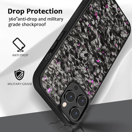 Forged Carbon Fiber TPU Phone Case