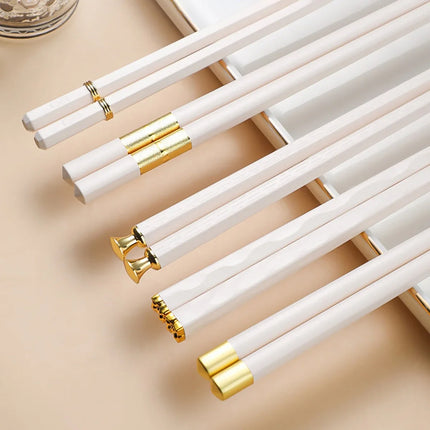 5Pairs High Quality Japanese Non-Slip Chopsticks