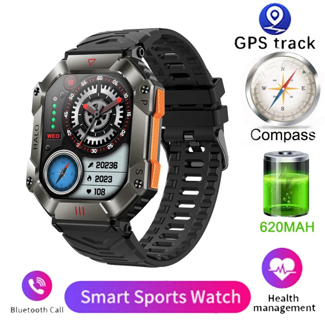 Rugged Military Smart Watch