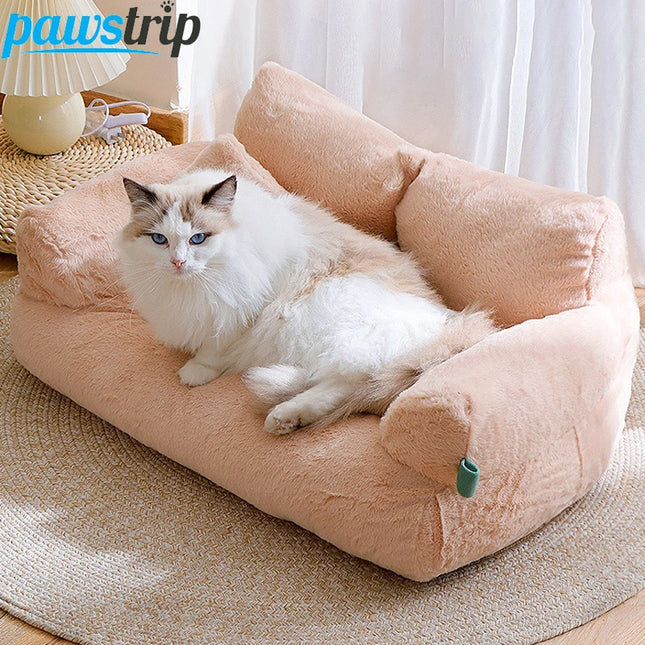 Luxury Cat Plush Bed