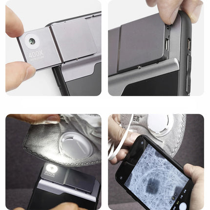 Phone Microscope with Light