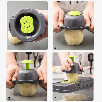 Vegetable Cutter Slicer Chopper with Basket