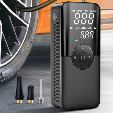 Rechargeable Portable Digital Air Tire Pump Compressor