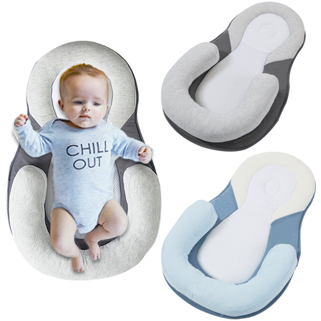 Ergonomic Baby Anti-Rollover Sleeping Pillow