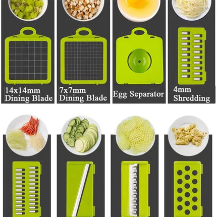 Vegetable Cutter Slicer Chopper with Basket