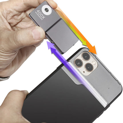Phone Microscope with Light