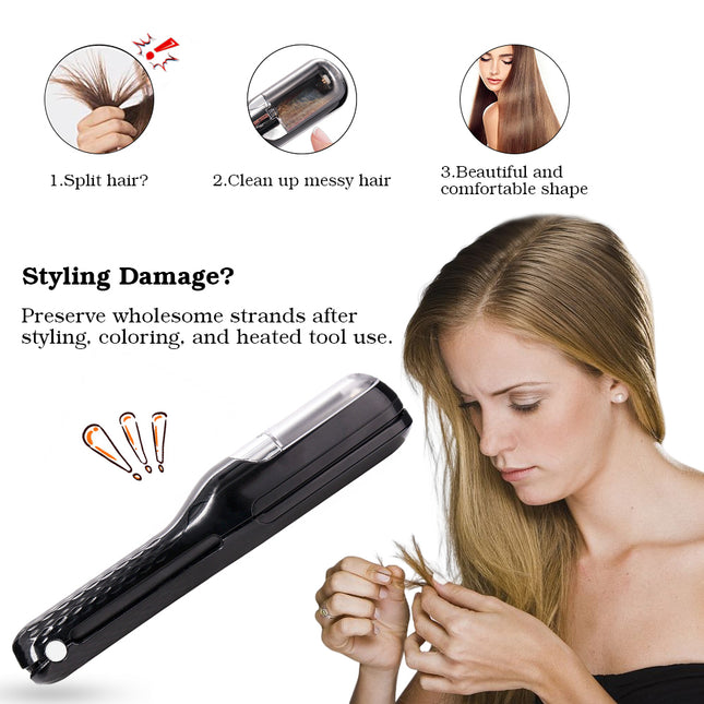 Cordless Split End Hair Trimmer