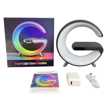 DreamWave Resonance Wireless Charging Bluetooth Lamp