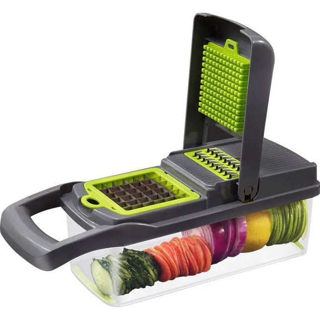 Vegetable Cutter Slicer Chopper with Basket