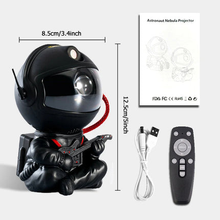 Star Projector Sitting Astronaut Galaxy Night Light